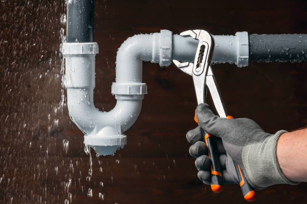Professional Drain Cleaning technician working in Plainwell, MI